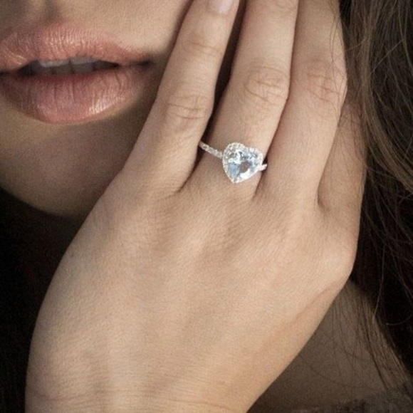 ❤️Diamond Heart Ring - Picture 4 of 6